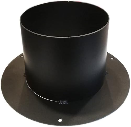 raccordo per stufa a legna - camino rosone con tubo (140mm) - Honorern