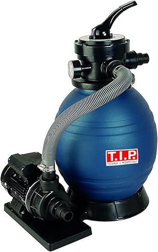 30307 set di filtri per piscina sistema di filtraggio a sabbia SPF 180, fino a 4,5 l/h - Honorern