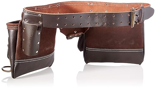 Rolson Tools 68889 - Cintura portautensili in cuoio conciato all'olio - Honorern