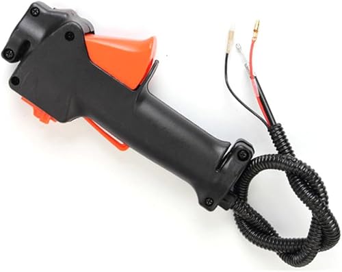 Interruttore con Maniglia per Trimmer con Cavo acceleratore, per motoseghe Portatili per decespugliatore, Accessori per Attrezzi da Giardino, Accessori di Ricambio, Lunghezza del Cavo 1,1 m - Honorern