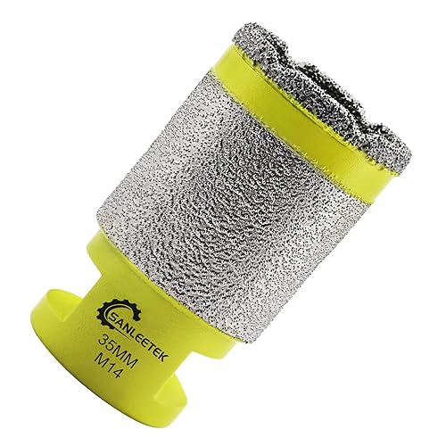 Punta per Trapano Diamantata 35mm - Fresa per Piastrelle Rettifica Perforazione per Porcellana Piastrelle Ceramica Granito Marmo Pietra Artificiale M14 Filettatura SANLEETEK - Honorern