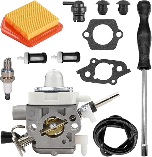 Carburatore FS240 FS260, 4147-120-0625, kit carburatore per decespugliatore Stihl FS240 FS240C FS240R FS240RC FS260C FS260R FS360C FS410C Carb con aria 4147 141 0300 Filtro - Honorern