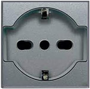 Presa Ave Allumia 443090/15Ts Schuko Bipasso (Universale) 2P+T 10/16A - Honorern