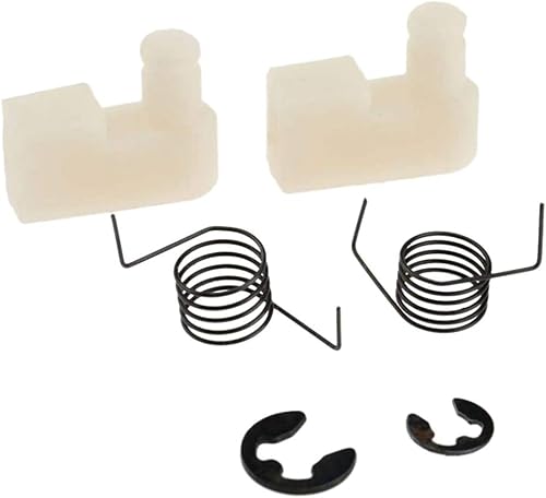 6 Pezzi (2 Set) Parti di Utensili Sega a Catena Volano Nottolino di avviamento + Molla + Clip - Honorern