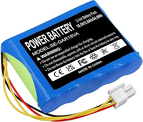 Batteria agli ioni di litio 3000 mAh 18 V per Husqvarna 589586201 R100Li Automower 430X per Gardena Sileno R160Li2018 R130LIC - Honorern