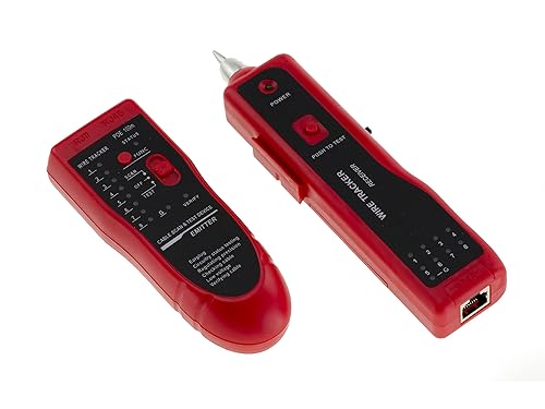 Tester di continuità LAN ethernet e localizzatore di cavi per cavi RJ45 RJ11 USB BNC - Honorern