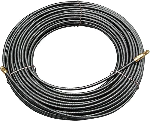 Kopp Spirale professionale retrattile, in metallo, con occhiello rivettato su entrambi i lati, 20m, 396221047 - Honorern