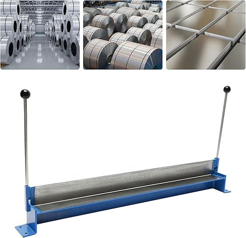 Piegatrice girevole da 1000 mm, piegatrice in lamiera, angolo di piegatura max. 135° 1,2 mm, capacità di piegatura, lavorazione manuale della lamiera - Honorern