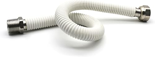 Tubo Estensibile Gas | M-H | 1/2 | 300-470 mm | 1 Unità | Tubo Flessibile Gas Metano/Butano/per Stufa, Caldaia, Condizionatore | Flessibile Bombola Gas Esterno - Honorern