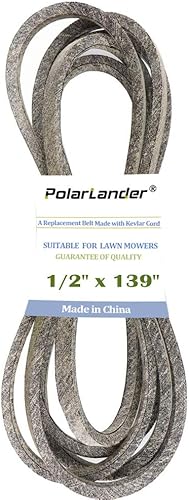 Cinghia di Taglio per falciatrice Realizzata con Kevlar 1/2 'x 139' Sostituire per GX20305 - Compatible for John Deere - GY20571 - L120 L130 - Honorern