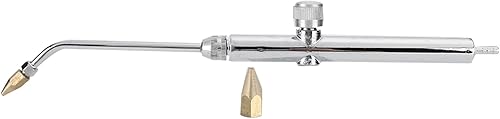 Torcia a Gas Saldatore, Torcia a Gas per Gioielli, 11,4 Pollici in Ottone per la Saldatura di Vari Prodotti di Precisione Filo smaltato Gioielli in Metalli Preziosi Argento Oro - Honorern