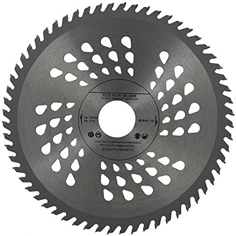 Lama per sega circolare 200 x 32 mm, 40 denti, con foro, anello di riduzione da 30, 28 e 25,4 mm, per taglio legno. - Honorern