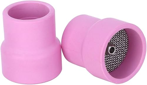 2Pcs Tazza di saldatura in ceramica # 12 TIG Gas Lens Ugello di allumina Tazza Furick per torcia di saldatura raffreddata ad aria serie WP-9 WP-20 WP-25 - Honorern