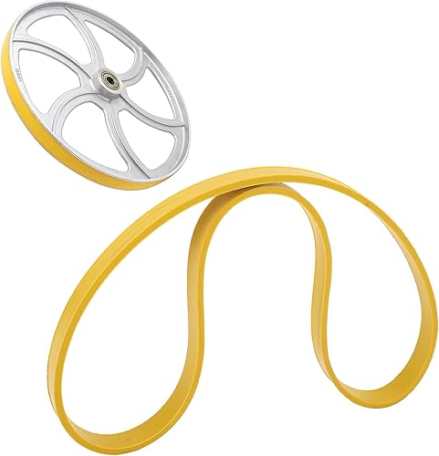 2 Pezzi di Ricambio per Pneumatici per Ruote a Nastro in Gomma, Larghezza 12,75 Mm, Spessore 3,3 Mm per Ruota per Sega a Nastro da 10 Pollici - Honorern