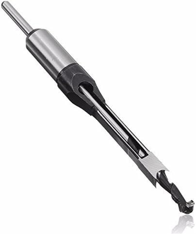 Sega A Foro Quadrato 10mm/16mm Trivella Trapano A Coclea Scalpello Trapano Bit Utensile Lavorazione Legno-10mm - Honorern