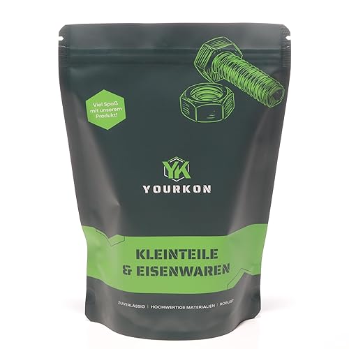 Yourkon - Dado ad anello M6 fino a M16, zincato e acciaio inox DIN 582 simile dado con occhiello (M14, Gal. zincato, 1) - Honorern