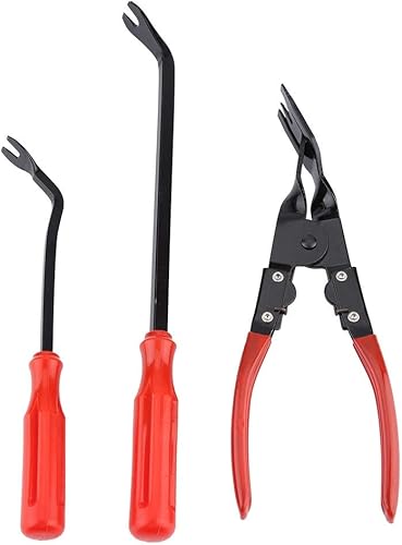 Pinza Per Clip Auto, Pinze for clip for pannello della portiera for auto 3 pezzi, Pinze for tubi flessibili, Strumento for la riparazione dell'estrattore di fissaggio for rim - Honorern
