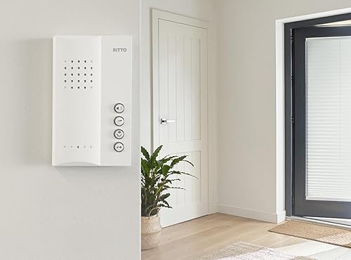 Stazione interfonica vivavoce Ritto 1723070, bianca, solo per il sistema Ritto Twin Buy - Honorern