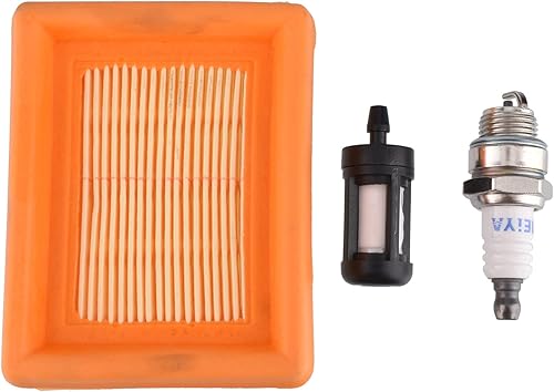 Filtro Aria Candela Filtro Carburante per Stihl FS120 FS200 FS250 FS300 FS350 FS400 FS450 Decespugliatore - Honorern