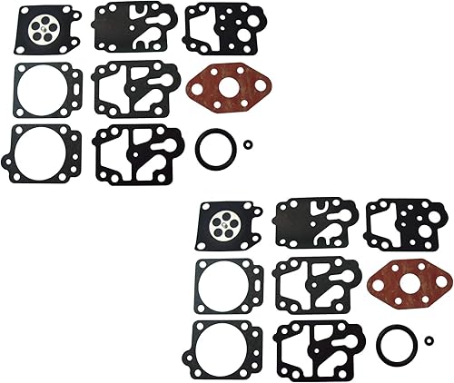C·T·S - Kit di guarnizioni e membrana per carburatore sostituisce Walbro D11-WYL per Echo GT1100 GT2101 EMAK GDO26 (confezione da 2) - Honorern