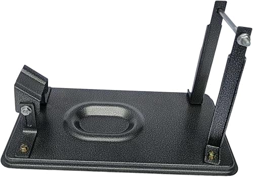 LOVIVER Tavolo guida di supporto ribaltabile per pialla per falegnameria nero per interni ed esterni, stile B - Honorern