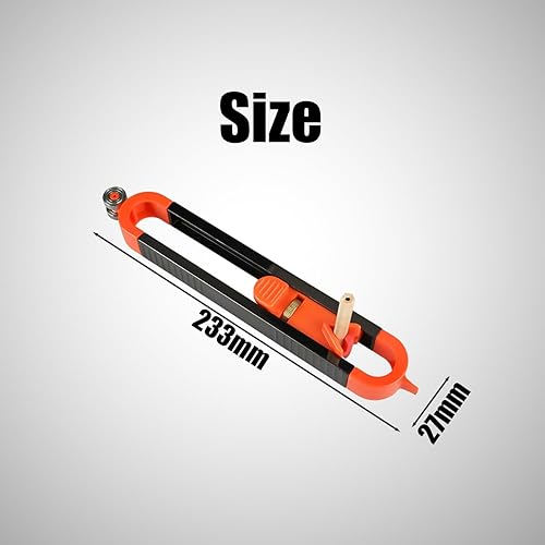 1 pezzo per contorni collegabili, misurazione irregolare, righello per la lavorazione del legno, righello per la misurazione dell'angolo - Honorern