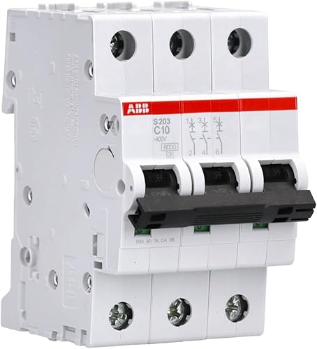 ABB S203 C10 INTERRUTTORE AUTOMATICO 6KA 3P - Honorern
