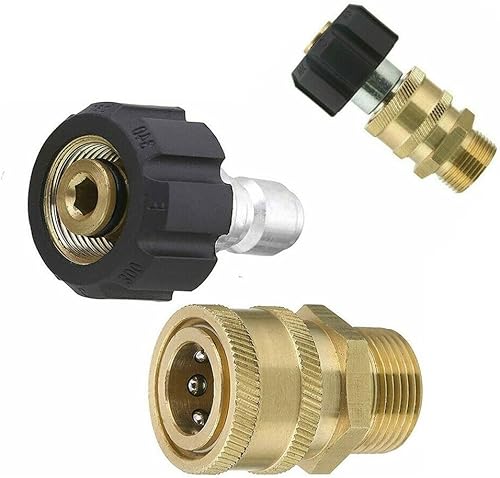 Adattatori girevoli M22 maschio e femmina per standardizzare le connessioni con un accoppiatore da 3/8' (M22 da 15 mm a 3-8') - Honorern