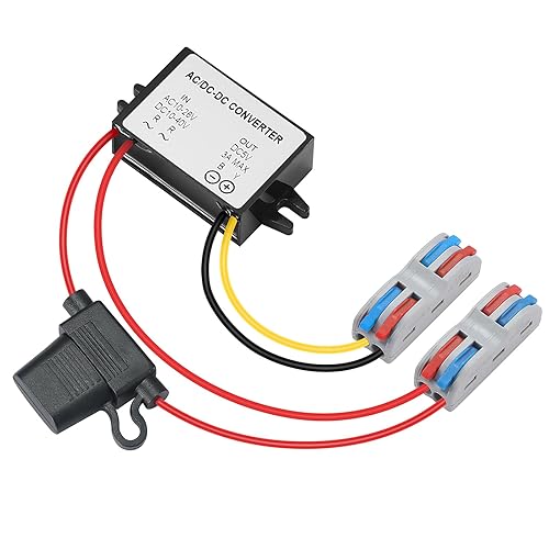 YBBOTT Step down AC/DC 12V/24V zu DC 5V 3A 15W Buck Volt Trasformatore Alimentatore Regolatore Limitatore Riduttore Convertitore di tensione Raddrizzatore - Honorern