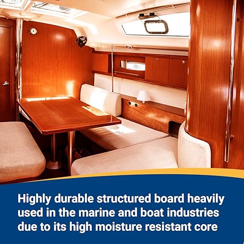 Compensato Marino 12 mm 0,6 x 0,3 m, 2ft x 1ft (610mm x 300mm) - Honorern