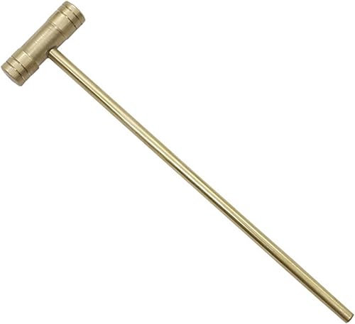 Martello multiuso in ottone martello martello dorato adatto per gioiellieri orologiaio il cibo noce - Honorern