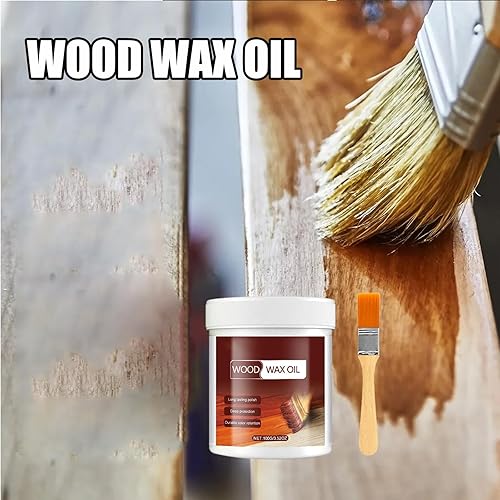 Rimuovi Graffi per Pavimenti in Legno,Rimozione dei Graffi dal Parquet,Rimozione di Graffi in Legn,Riparazione Graffi per Mobili in Legn,Parquet Ripara Graffi,100g+Pennello - Honorern