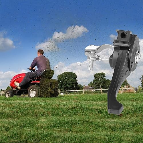 WGFOIP Leva Acceleratore per Tosaerba con Vite, Installazione Semplice, Plastica Resistente + Metallo, Manubrio da 19 Mm, Accessorio di Ricambio Agricolo da Giardino - Honorern