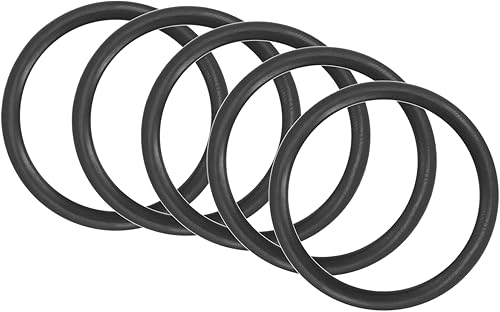 QUARKZMAN 35mm x 28.8mm x 3.1mm Nitrile Gomma O-ring x 5pz Rotondo Guarnizione Rondella per Rubinetto Idraulica Riparazione Sigillatura Connessione [Nero] - Honorern