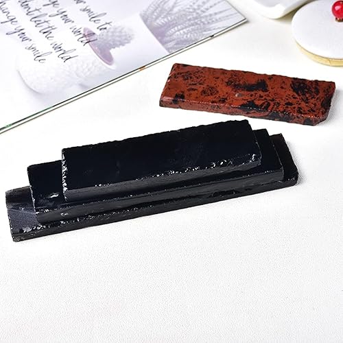 Kit di Attrezzi per l'Età della Pietra, Kit per Tagliare la Selce, Scagliatrici a Pressione e Bopper in Rame, Strumenti Artigianali di Ossidiana, Lastre di Ossidiana, Strumento di Scheggiatura per Pro - Honorern