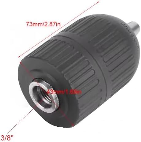 MANDRINO AUTOSERRANTE Ø 2 ÷ 13 mm ATTACCO FILETTATO 3/8' PER TRAPANO - Honorern