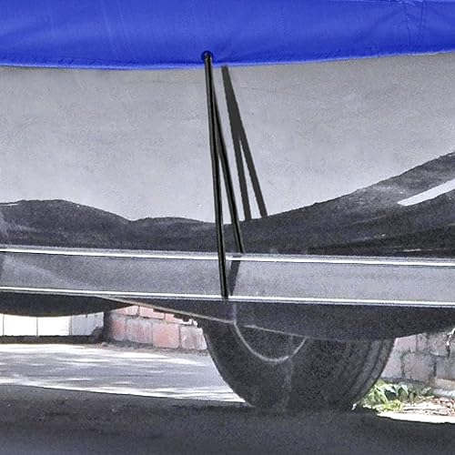 COM-FOUR® corde elastiche - corda di tensionamento per striscioni, poster, tende, padiglioni - tenditori in gomma per trasporto, campeggio, sport, bagagli - corda di espansione - Honorern