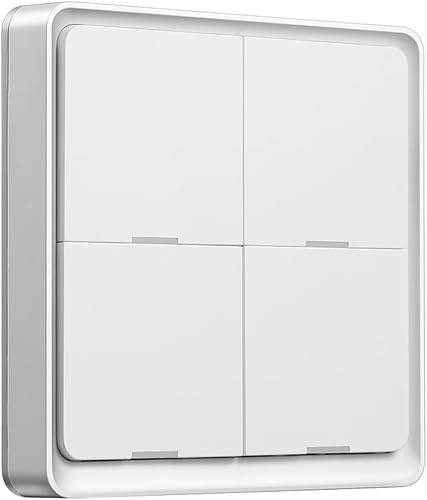 Zigbee Smart Switch Wireless Light Switch 12 Scene Switch Compatibile con l'app MOES/Smart Life/Tuya - Honorern