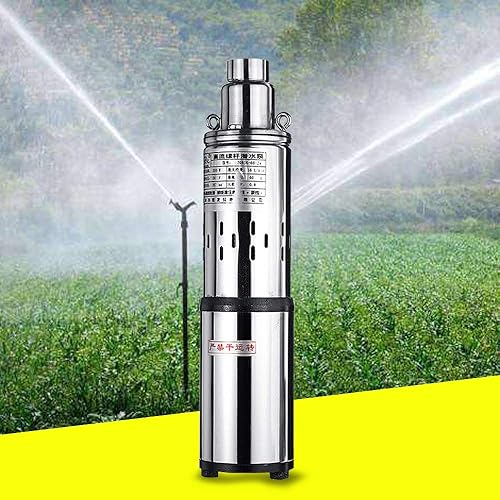 Pompa per fontana profonda, 200 W, 24 V, 1,5 m³/h, pompa sommergibile, con cavo da 17 m, in acciaio inox, per fontane sommergibili, uscita 25 mm, pompa per pozzi in acciaio inox, compatibile con - Honorern