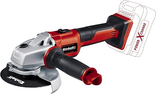 Einhell Power X-Change - Smerigliatrice angolare senza fili, senza spazzole, 115 mm, a batteria, a disco da 18 V, per taglio, rettifica e lucidatura - AXXIO 18/115 Solo Power Tool (batteria non - Honorern