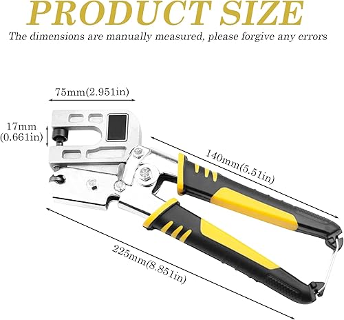 Pinza per cartongesso: LEKEFETO in acciaio leggero, pinza fissa, pinza professionale, pinza composita, chiglia in acciaio, pinza fissa per progetti decorativi - Honorern