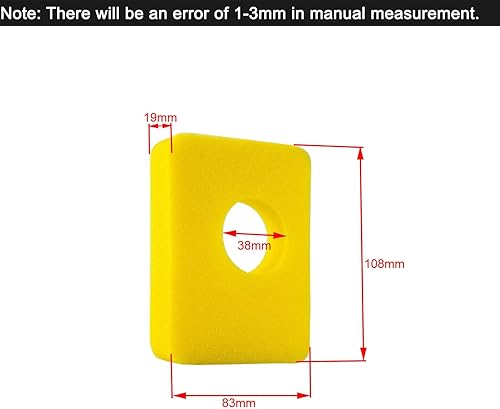 Hippotech 5 filtri aria per Briggs Stratton sostituisce 799579 5434 4248 - Honorern