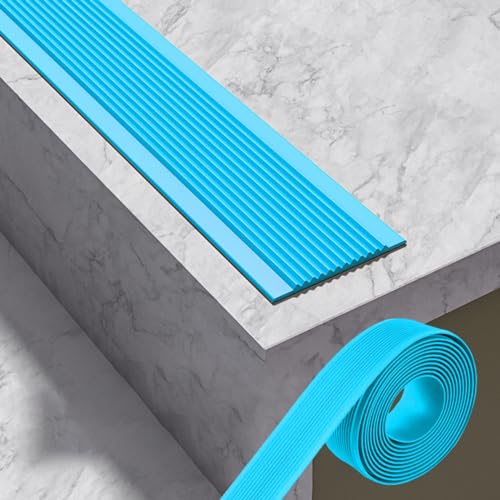 Profilo Per Bordi Scale Profilo Angolare Riparo Dei Profili Angolari E Bordi Profilo Angolare In PVC Autoadesivo Listello Di Protezione In Plastica Flessibile Facile Da Installare ( Color : Gray , Siz - Honorern