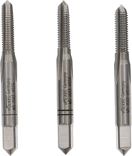 Sesa Tools. 2R27334 - Maschio filettato mano metrica din 352 m05x0.80 hss sesa 3 pz - Honorern