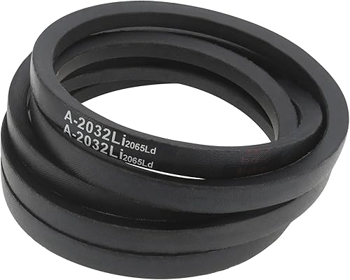 Cinghia A V per Tosaerba Lunghezza Interna 2032 Mm Puleggia Centrale dalla Pila alla Cinghia del Piatto OE 535411901/531006096/594978001 Compatibile con Husqvarna Rider 155 AWD/15V2 - Honorern