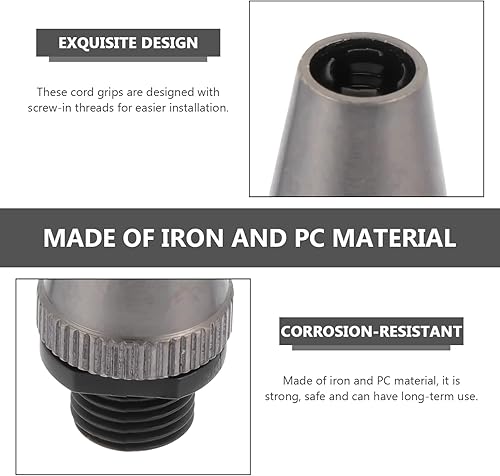 10 Pz Connettore Pressacavo Maniglie Luci Filo Pendente Pressacavi Accessori Giunti Fissaggio Sospensione Lampadari Illuminazione Rilievi Parti Connettore Cavo: Morsetti Clip - Honorern