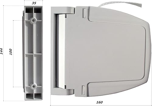 avvolgitore a bandiera con cintino da 20mm - Honorern