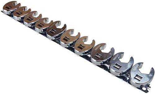 10 chiavi a bussola metriche a zampa di gallino, 3/8'' - Honorern