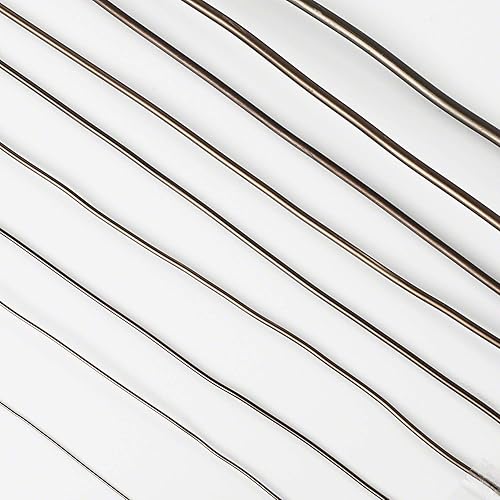 Wazakura Filo per Addestramento Bonsai in Alluminio 4mm 150g Fatto in Giappone, Filo Giapponese per Bonsai per la Modellatura di Rami e Tronchi - Marrone (4mm) - Honorern