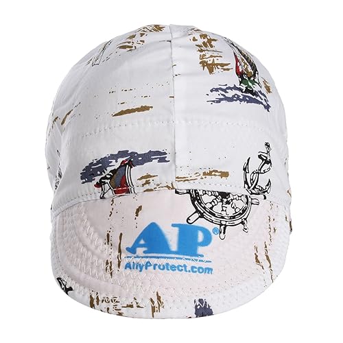 MJJEsports Regolabile Saldatura Cap Cappello Sciarpa Saldatori Ritardante Cotone Casco 55 A 61Cm - Honorern